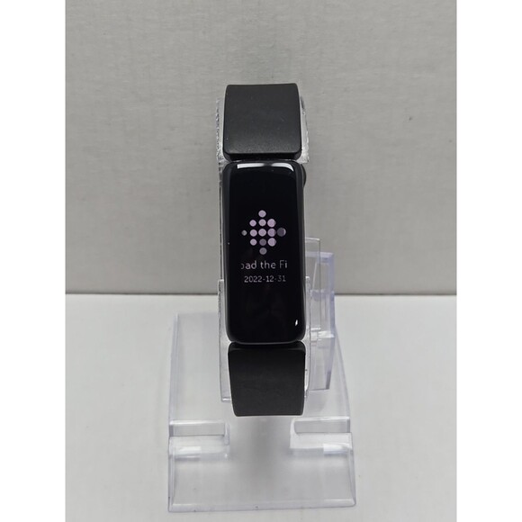 Fitbit Inspire 2 Fitness Tracker Black Heart Rate Monitor Tested W/ Charger - Picture 1 of 12
